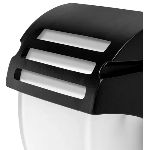 lampa zewnętrzna z mlecznym kloszem