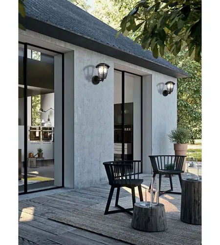 kinkiety zamontowane symetrycznie