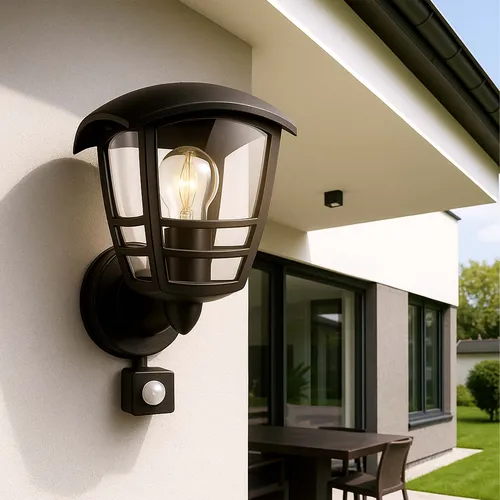 lampa LED elewacyjna LEDLUX z funkcjami czujnika