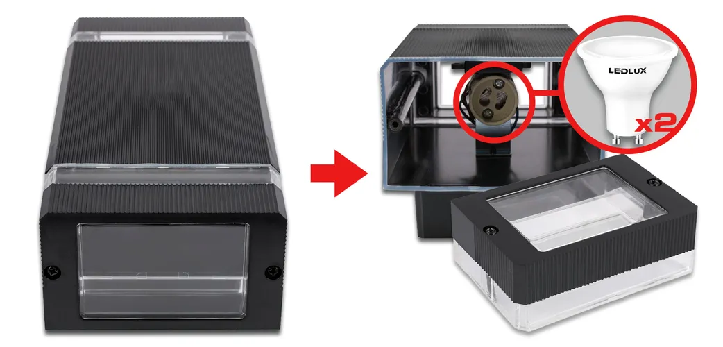 kinkiet zewnętrzny IP44 odporny na warunki atmosferyczne