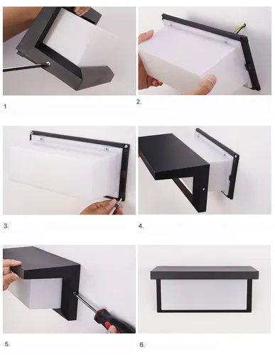 montaż lampy elewacyjnej