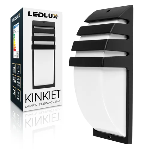 nowoczesna lampa elewacyjna zewnętrzna