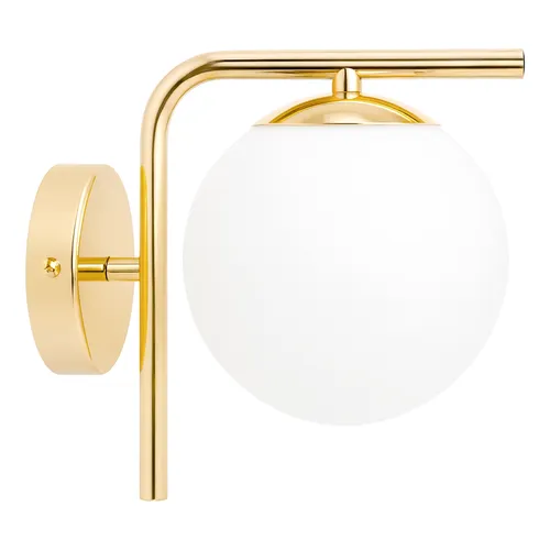 Kinkiet ścienny kula złota LX1428 LEDLUX
