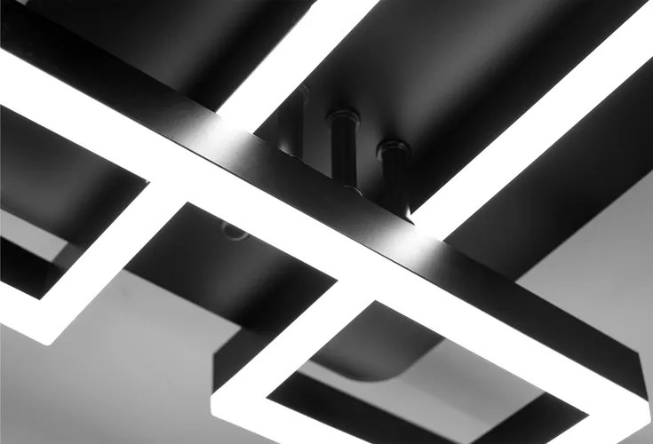 zbliżenie na zintegrowany moduł LED w lampie wiszącej