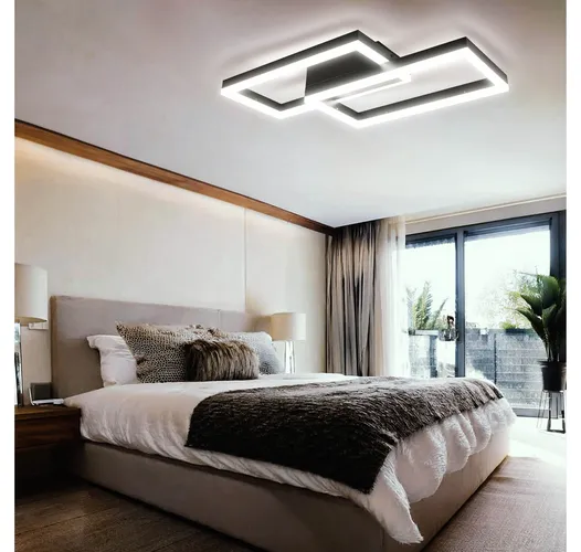 sufitowa lampa LED w przestrzeni dziennej