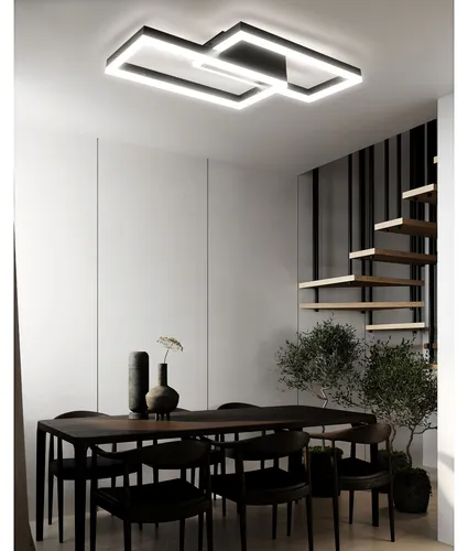 lampa LED do jadalni nad stołem