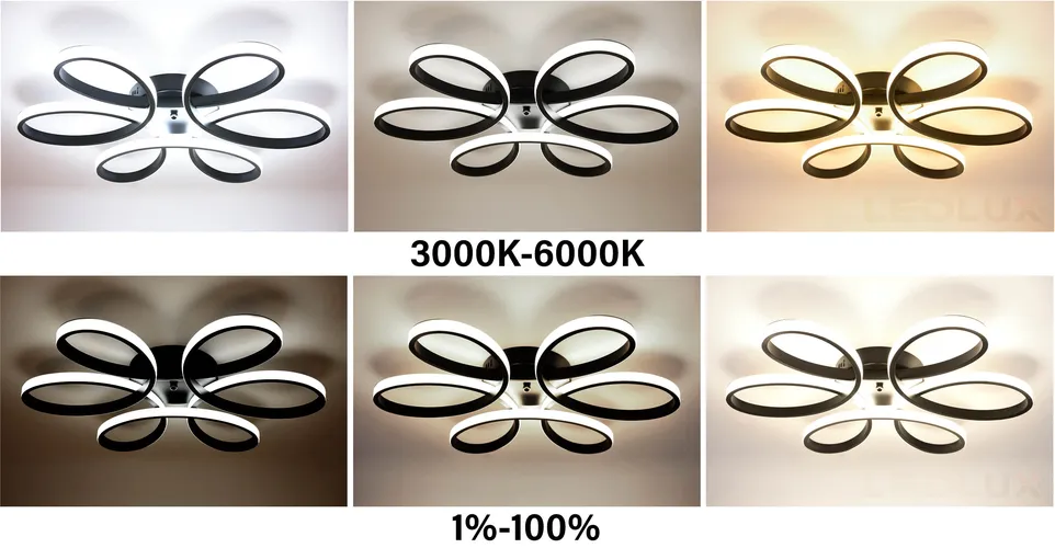 lampa wisząca LED  w sypialni