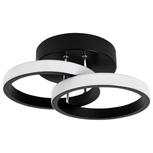 lampa sufitowa wisząca LED dwa koła