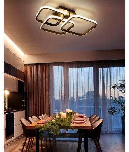 elegancka lampa wisząca LED do jadalni