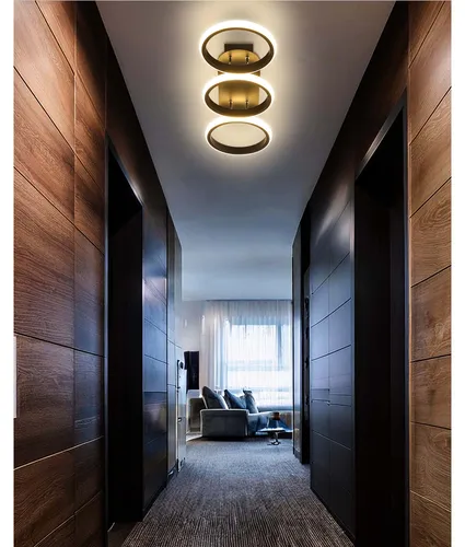 nowoczesna lampa LED sufitowa do salonu