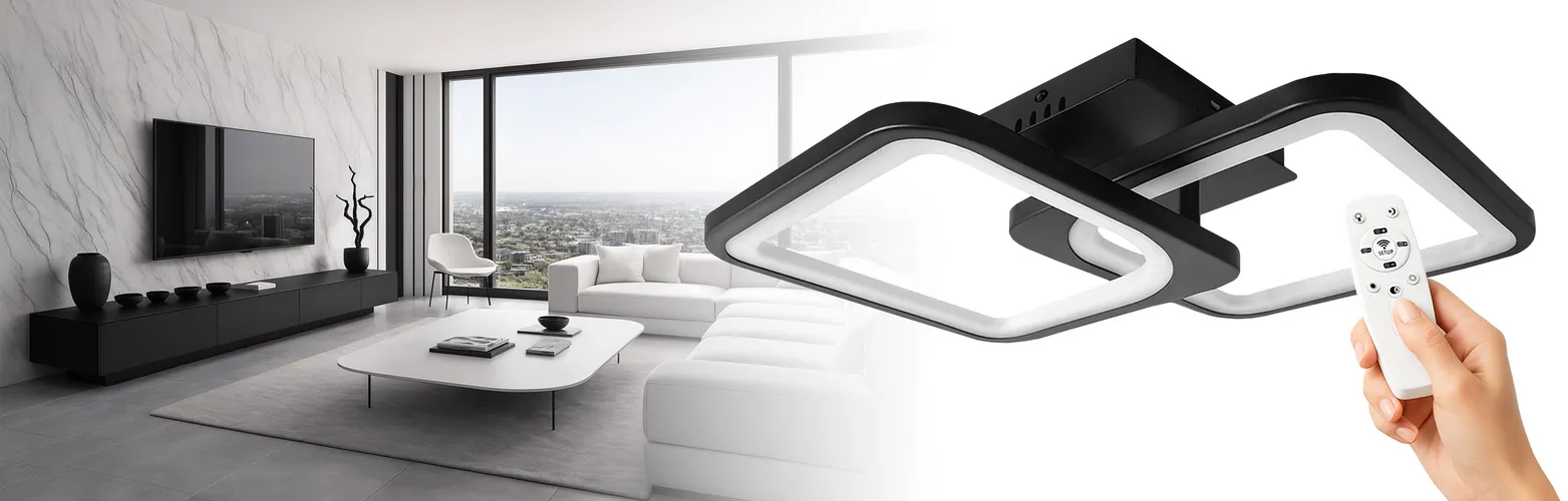 Lampa Led z wybudowanym źródłem światła – zdjęcie główne