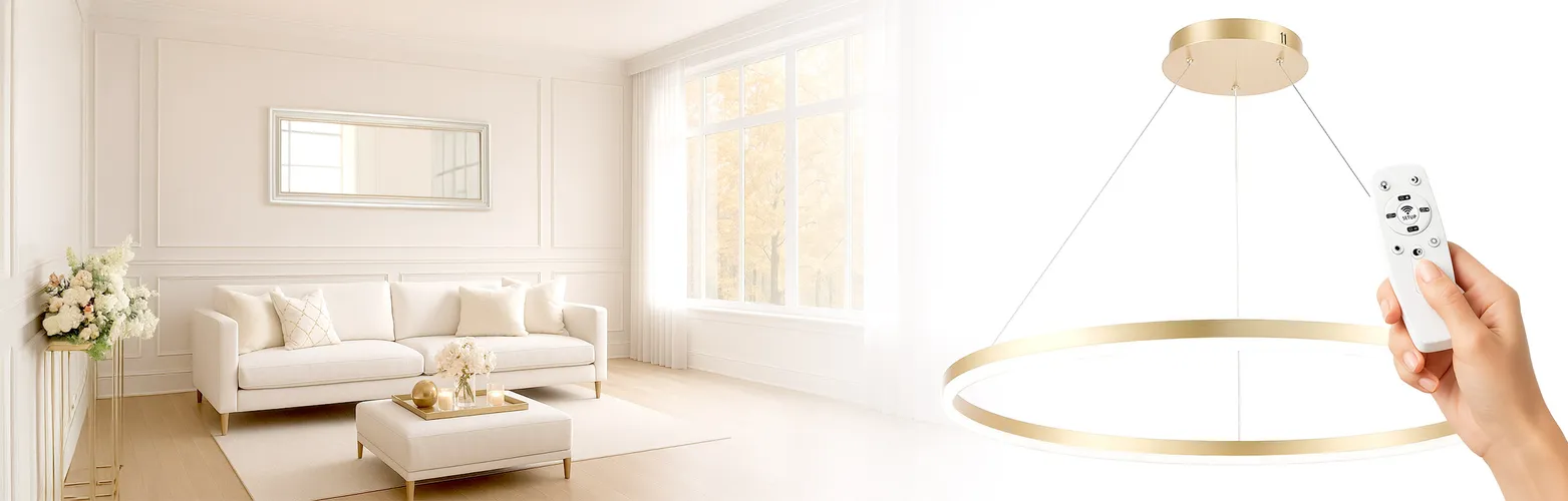 lampa LEd 52W biała neutralna, białazimna, biała ciepła – zdjęcie główne