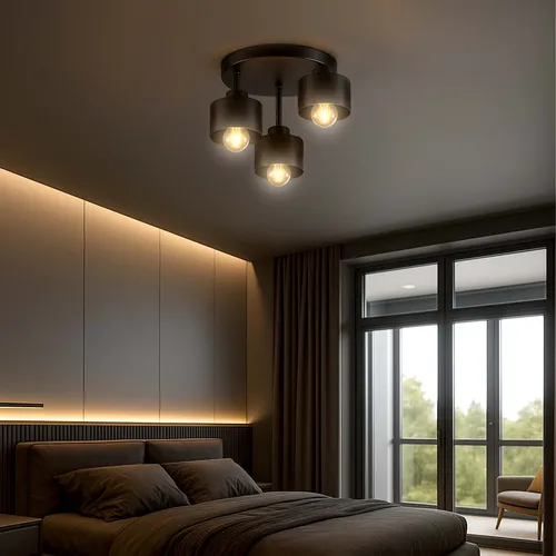 Aranżacja 1: Lampa sufitowa LX-1020 – salon lub jadalnia (wstaw swoje zdjęcie)