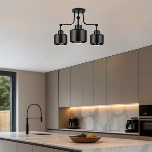 opis lampy czarnej LEDLUX