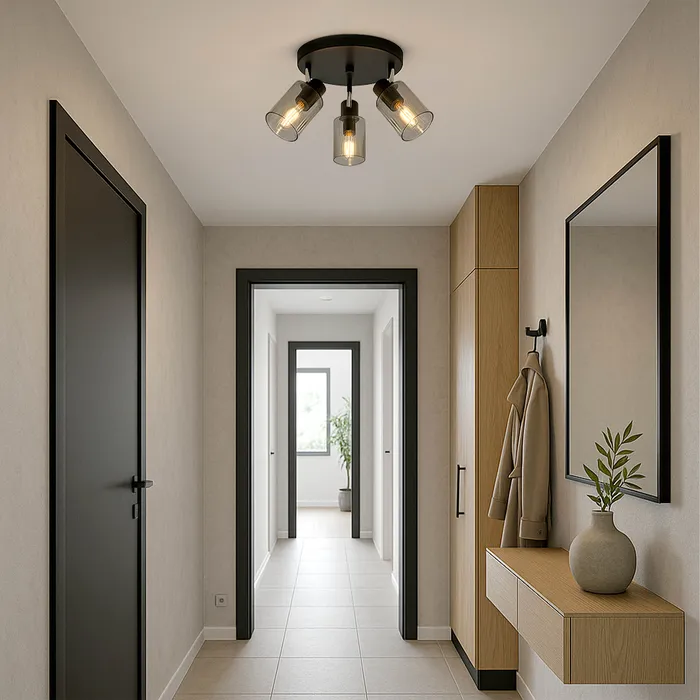 lampa wisząca do salonu LEDLUX 3xE27