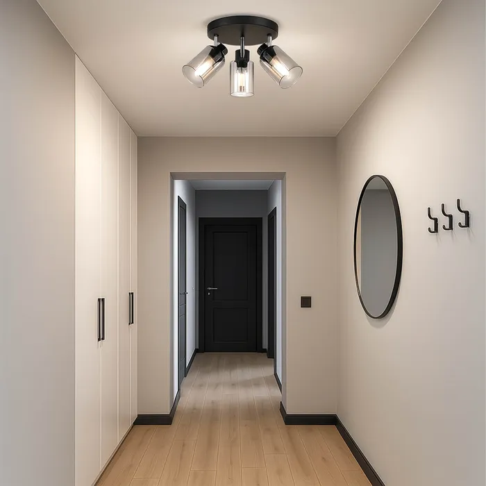 aranżacja lampa wisząca kuchnia jadalnia