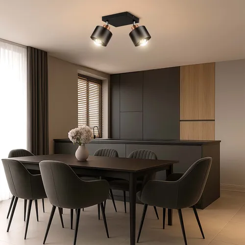 LEDLUX LX-1130 – detale wykonania i zalety: regulacja, niski profil, E27