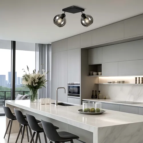 Lampa LX-1197 w aranżacji wnętrza – nad stołem i w salonie