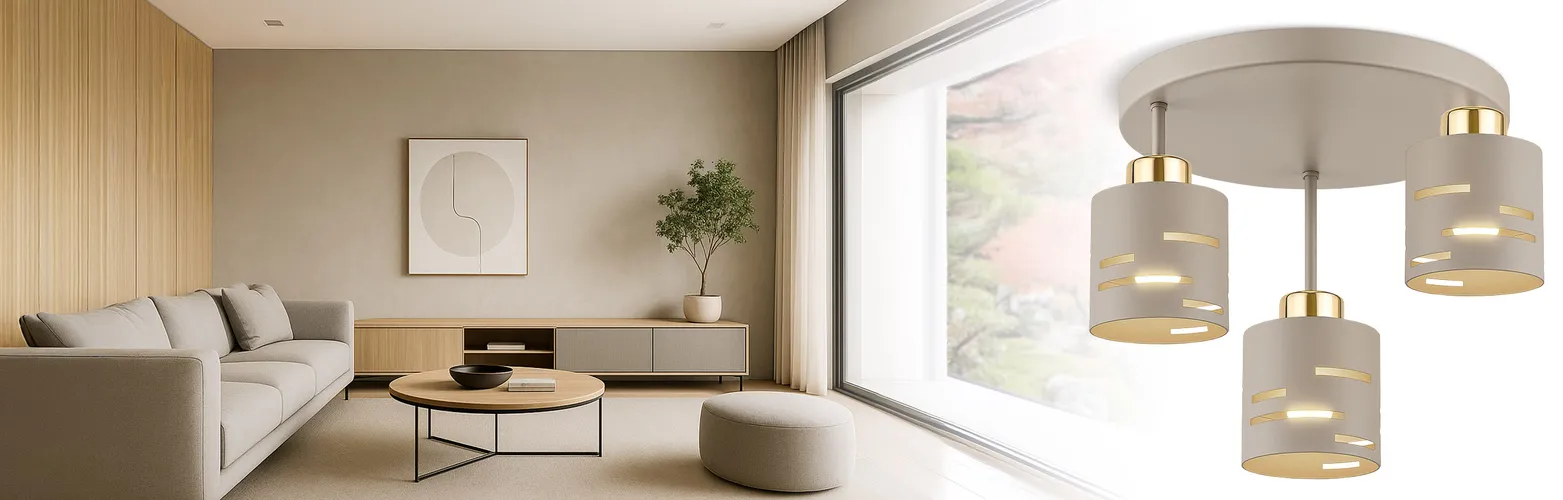 Lampa,baner,wnętrze