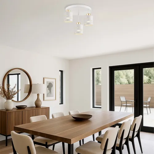 Wisząca lampa LEDLUX w salonie