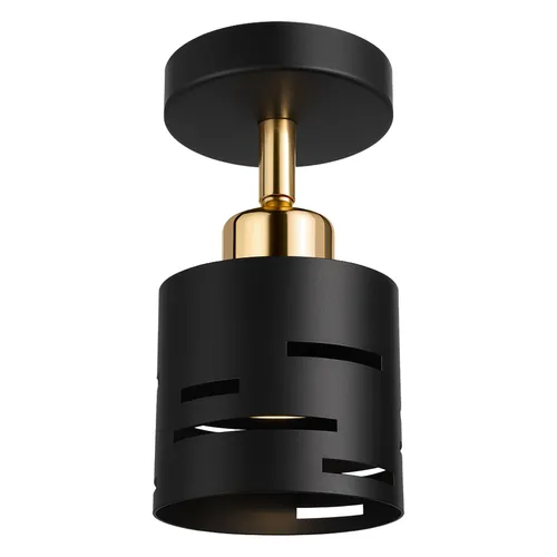 Lampa sufitowa nowoczesna czarna