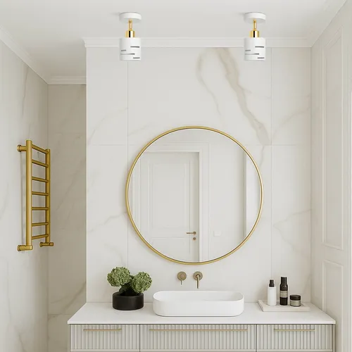 Lampa sufitowa aranżacja w salonie