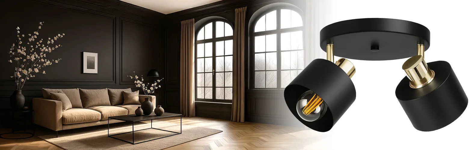 LAmpa LX1434-BLACK-GOLD-4381
