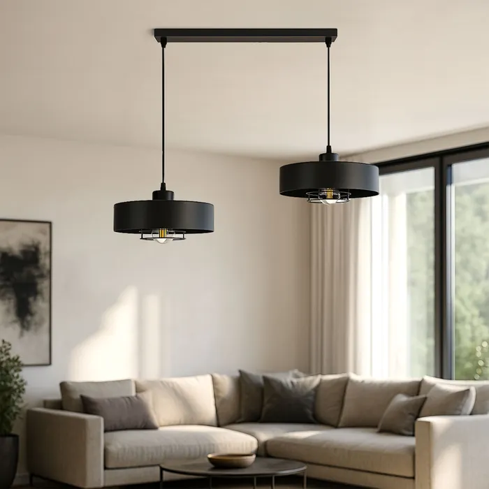 lampa wisząca do salonu LEDLUX 3xE27