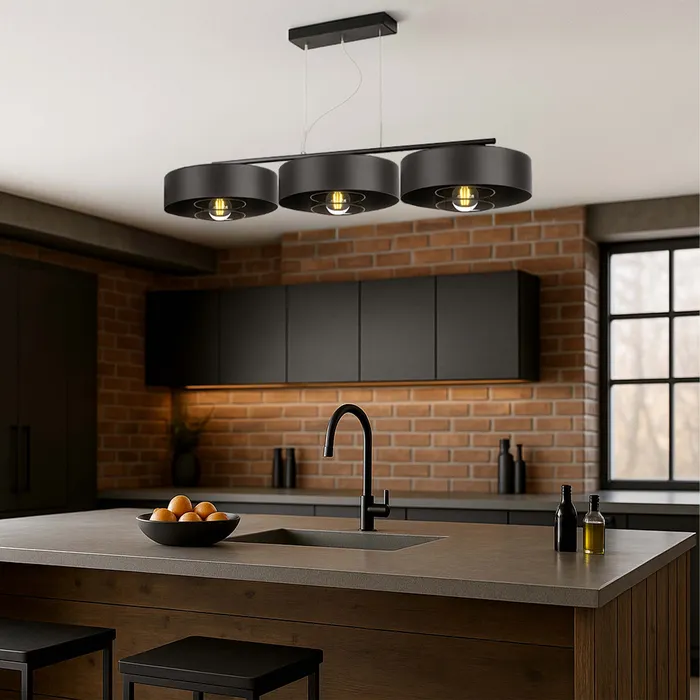 lampa wisząca do salonu LEDLUX 3xE27