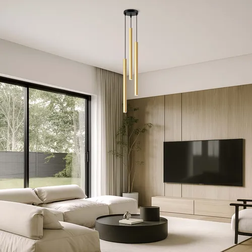 Lampa LEDLUX Tuba 3x G9 – aranżacja w salonie