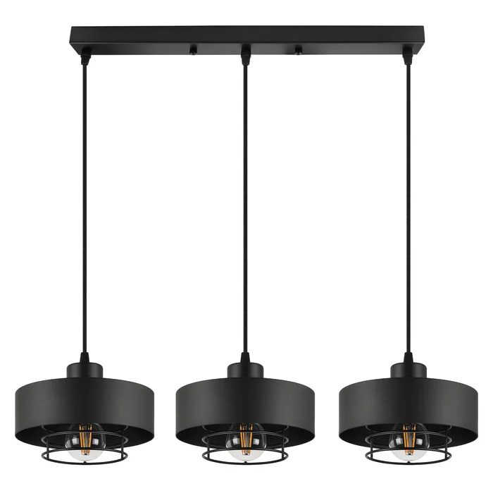 lampa wisząca nowoczesna 3xE27  LEDLUX