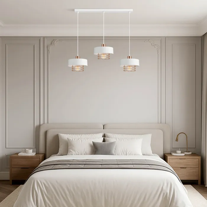 lampa wisząca do salonu LEDLUX 3xE27