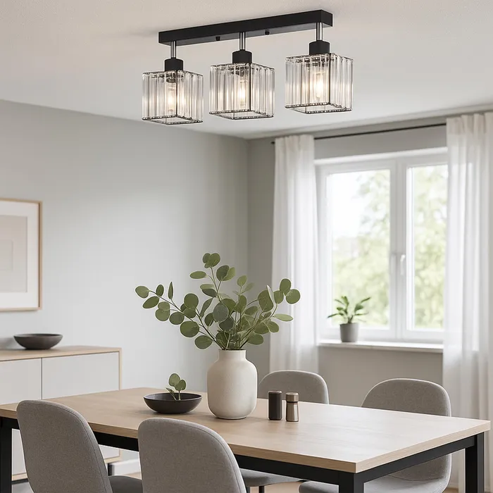 lampa wisząca do salonu LEDLUX 3xE27