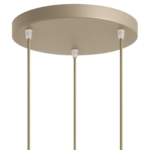 Lampa ze szklanymi kloszami