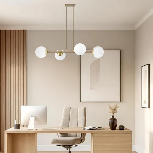 Lampa sufitowa w gabinecie