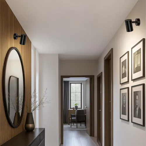 Spot LEDLUX – aranżacja w korytarzu