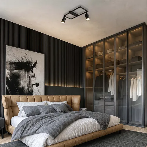 Lampa LEDLUX 2×GU10 w korytarzu – aranżacja 2