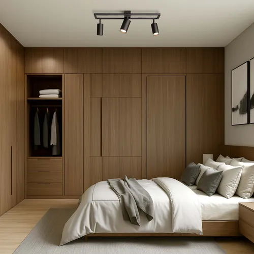 Lampa LEDLUX 3×GU10 w korytarzu – aranżacja 2