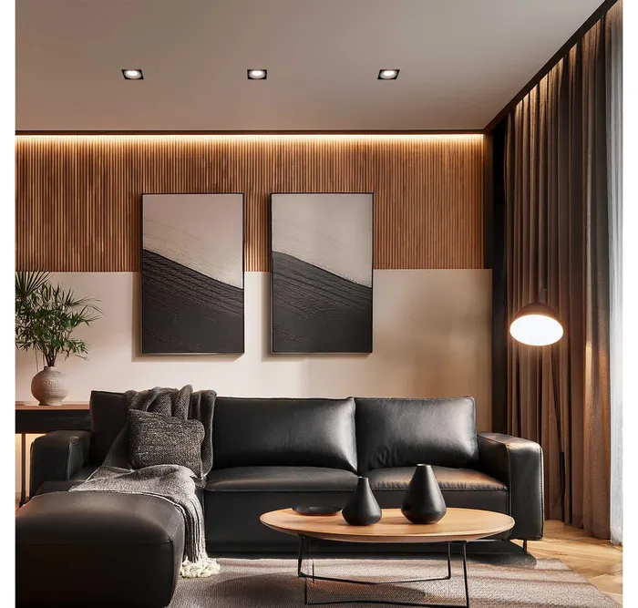 Oprawa sufitowa GU10 do montażu podtynkowego 