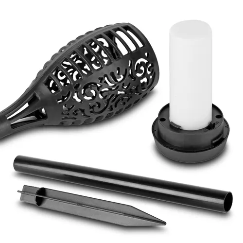 wbijana lampa solarna do ogrodu