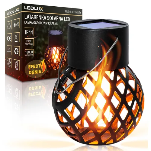 Latarenka solarna LED kulka
