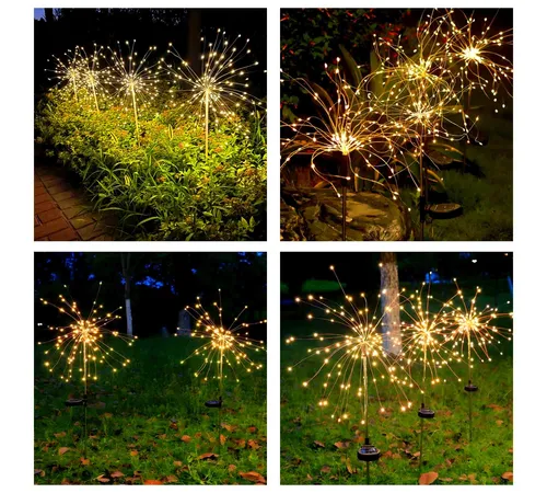 dekoracyjna lampa solarna do ogrodu