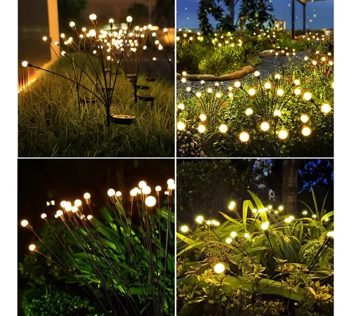 dekoracyjna lampa solarna do ogrodu na energię słoneczną