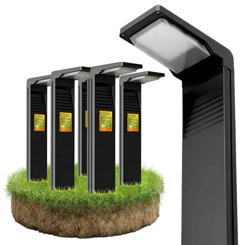 lampa solarna LED słupek ogrodowy