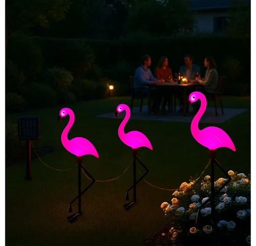 dekoracyjne lampy solarne LED