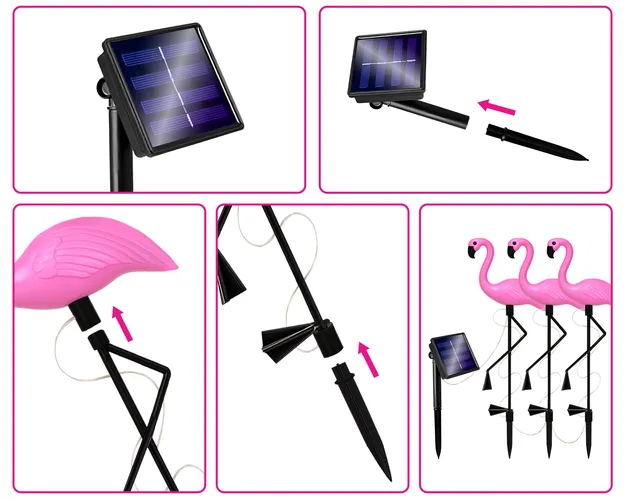 konstrukcja lampy solarnej LED