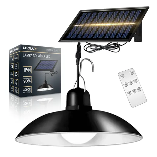 lampka solarna wisząca LED