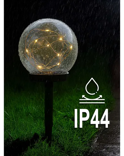 lampa solarna LED z kolcem do wbicia w ziemię