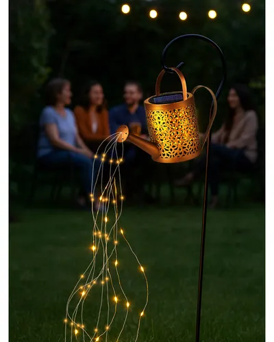 nowoczesna lampa solarna do ogrodu