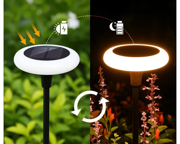 lampa solarna z wbudowanym czujikiem zmierzchu